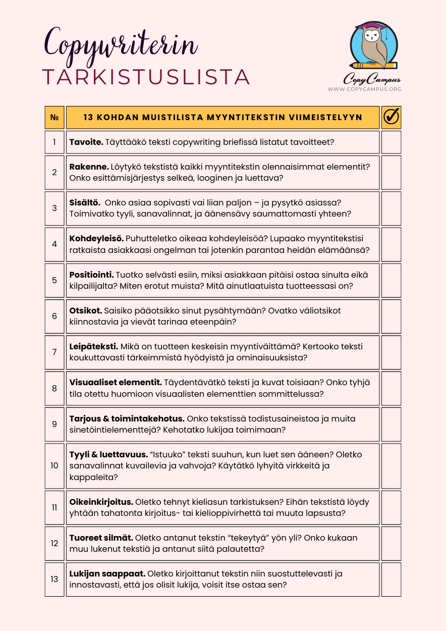 Editointi Arkistot CopyCampus